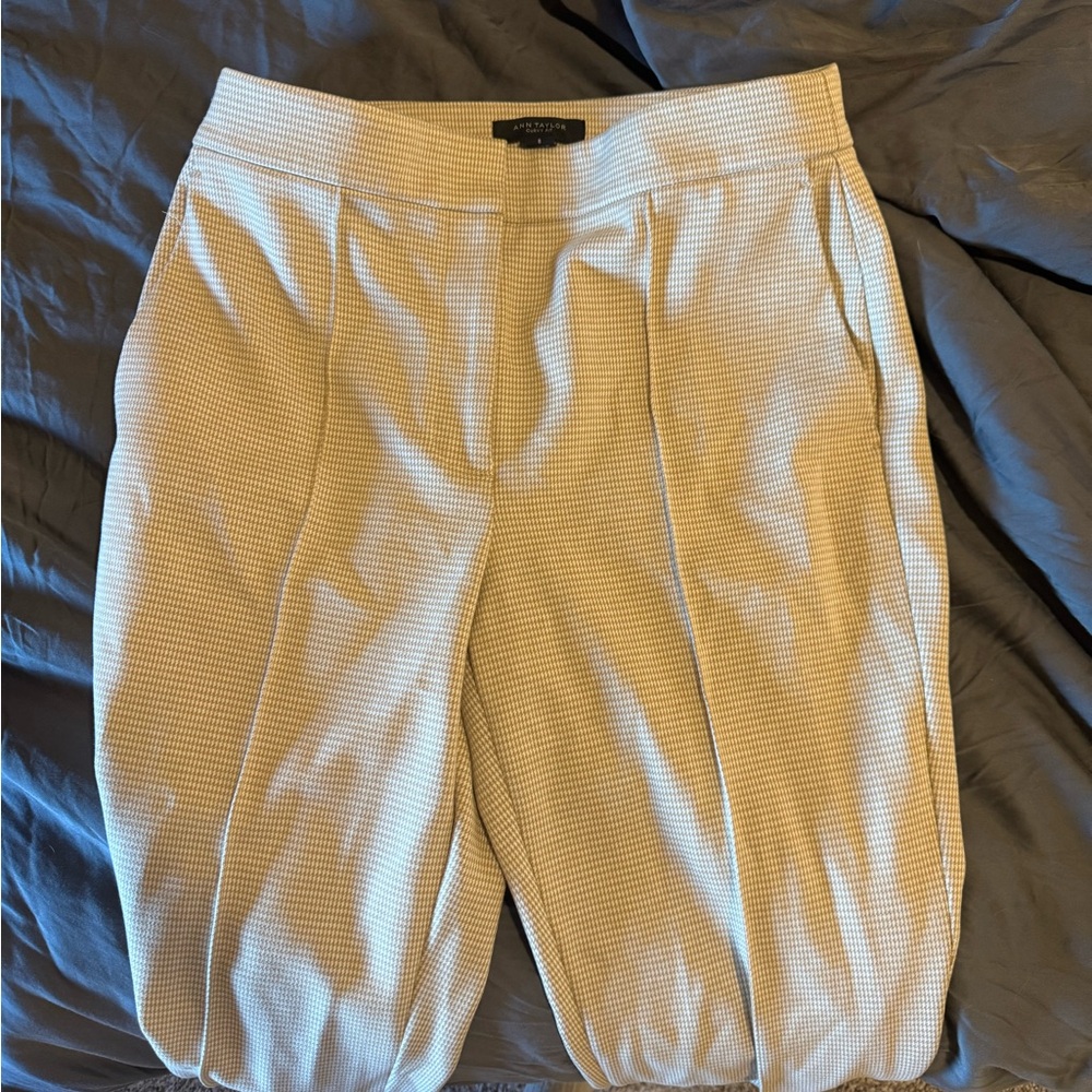 Ann Taylor Cream Pantsuit